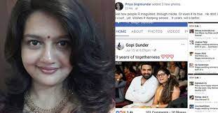 We did not find results for: On V Day Abhaya Hiranmayi Opens Up On Relationship With Gopi Sundar Entertainment English Manorama