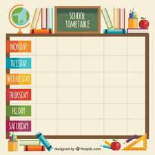 20 Classroom Elements With School Timetable Creative Ideas
