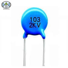 Electrolytic capacitors have a dielectric of aluminum oxide which is formed through the application of voltage after the capacitor is assembled. Best Price Blue High Voltage Dip Ceramic Disc Capacitor Buy Ceramic Capacitor High Voltage Disc Capacitor High Voltage Ceramic Capacitor Product On Alibaba Com