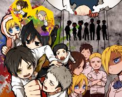 Your favorite characters from attack on titan are back in…junior high school? Shingeki Kyojin Chuugakkou Attack On Titan Junior High Attack On Titan Zerochan Anime Image Board