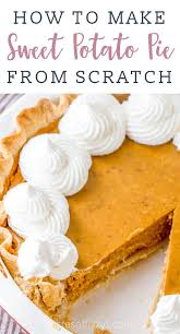 The Vanilla Pudding In This Sweet Potato Pie Recipe Makes For The Best Ever Flavor And Tex Sweet Potato Pie Homemade Sweet Potato Pie Sweet Potato Pie Southern