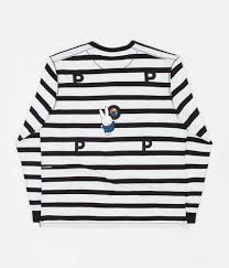 Shop women's long sleeve tees, carrying a large selection from top brands like obey and stussy. Pop Trading Company Miffy Striped Long Sleeve T Shirt Rib Knit Collar Iicf