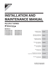 Check spelling or type a new query. Https Www Daikin Eu Content Dam Document Library Installation Manuals Ac Split Ftxc25 60a Rxc25 60a R08019045616 Installation 20manual Pdf