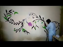 I neither had nor wanted to get a projector, and… Wall Art Tree Design For Living Room Wall Painting Ideas 2019 Painting With Oil Paints