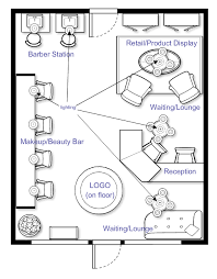 Floor Plan Option 1 Nail Salon Interior Design Hair Salon Design Beauty Salon Decor