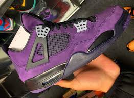 Cactus jack's margaritas is/are not purple and require no mixing. Get A Closer Look At The Travis Scott X Air Jordan 4 Purple Friends Family Kicksonfire Com