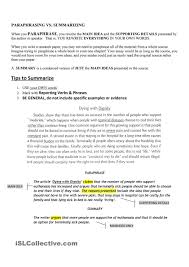 Hot Tips For Paraphrasing School Worksheets Paraphrase Paragraph Writing Worksheets