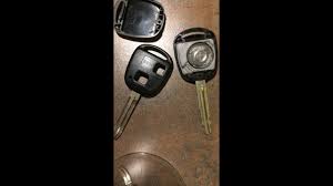 The door handle isn't connected to the key cylinder, but in some cases is related, so you may. Toyota Yaris Key Replacement Fixing A Key Youtube