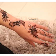 Image May Contain One Or More People And Closeup Henna Designs Hand Henna Finger Henna Designs