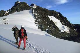 Stairs did not reach the highest point. Rwenzori Mountain Kilimanjaro Budget Safaris