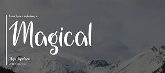 Magical Night Font Download