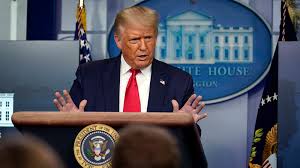 Stimulus Bill Negotiations Trump Lashes Out At Gop For Fbi Headquarters Money Dismisses Covid 19 Aid For Cities Abc7 Chicago