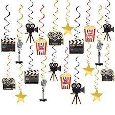 Maybe you would like to learn more about one of these? Movie Night Party Supplies Hanging Decorations 30pcs Hollywood Movie Theme Party Decorations Walmart Canada