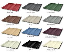 55 Surprising Steel Building Colors Chart