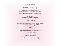 We did not find results for: 50 Textos De Ejemplo Para Invitaciones De Boda Originales