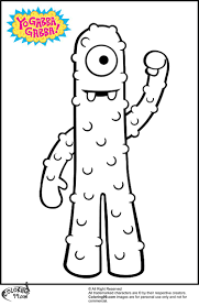 Country living editors select each product featured. Yo Gabba Gabba Muno Coloring Pages Coloring99 Com Lenguaje