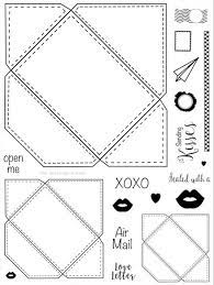 Maymay S The Envelope Please 6x8 Stamp Set A91 Handmade Envelopes Mini Envelopes Diy Envelope Template