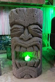 Styrofoam Tiki Diy Bing Images Bing Diy Images Styrofoam Tiki Tiki Statues Tiki Head Tiki Totem