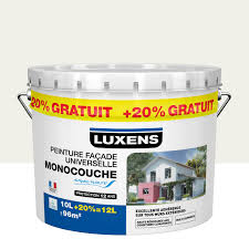 Archive with logo in vector formats.cdr,.ai and.eps (39 kb). Peinture Facade Luxens Leroy Merlin