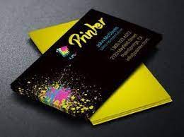 All of these templates are original & unique to this site: Printer Business Card Template Is Great For Printing Shop Sales Marketing Copy Print Shop Business Card Printer Printing Business Cards Painted Business Cards