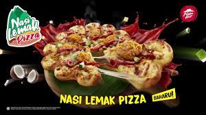 The best of both worlds. Pizza Hut Malaysia Nasi Lemak Pizza Baharu Youtube