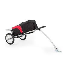 Duramaxx Carry Grey Remorque Pour Velo Chariot Charge Max 20kg Sac De Transport Amovible Tubes Metalliq Remorque Pour Velo Sac Plastique Sac De Transport