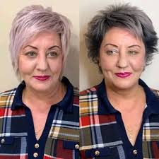 Too short? I'm 53. Constructive feedback welcome .about this haircut and  colour