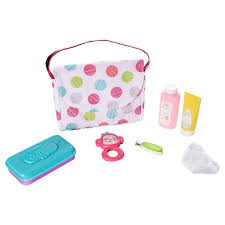 Bitty Baby Diaper Bag Set Nib Honestly Cute Diaper Bag Just Like Mommy Bitty Baby Doll 7 Piece Set Age 2 Ebay Cute Diaper Bags Bitty Baby Baby Dolls
