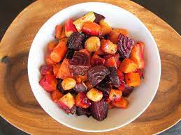 Oven Roasted Root Vegetables Recipe Yummly Recipe Roasted Root Vegetable Recipe Oven Roasted Root Vegetables Vegetable Side Dishes Recipes