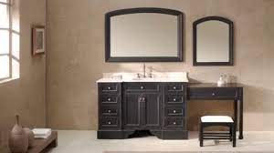 Bridge pieces range in size from as narrow as 12″ to larger than 24″. Single Sink Bathroom Vanity With Makeup Table Youtube
