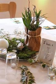 Tischdeko Geburtstag Grun Weiss Mit Holz Efeu Moos Waldoptik In 2020 Tischdeko Geburtstag Geburtstagstisch Gartenparty Deko Geburtstag