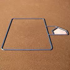 The perfect box template is a patent pending design allows you to create the perfect left and right handed batters box plus the perfect catchers box all. Adjustable Batter S Box Template