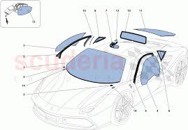 View engine specs, dimensions, safety and technology features in detail below. Ferrari 488 Gtb Screens Windows And Seals Parts Scuderia Car Parts