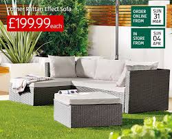 Shop online & get it delivered to your door. Outdoor Garden Furniture Garden Shop Aldi Aldi Uk Rattan Patio Furniture Patio Furnishings Diy Patio Furniture