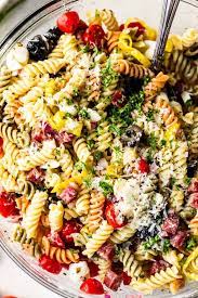 Easy Italian Pasta Salad Recipe Pasta Salad Italian Easy Italian Pasta Salad Pasta Salad
