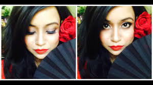 flamenco makeup tutorial saubhaya makeup