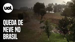 Massa de ar polar seca provocou neve e geada no sul. Pu0wqt5h70a Zm
