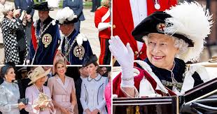 Centre set with cameo, carved in sardonyx with three strata, brown, white and the most noble order of the garter, founded in 1348, is the highest order of chivalry and the third most prestigious honour (after the victoria cross. Hundreds Join Queen For Annual Order Of The Garter Ceremony Metro News