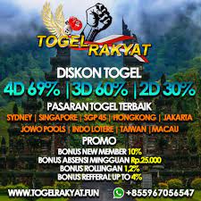 Promo Bandar Togel Online Togelrakyat Sydney Indonesia