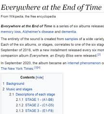 Hello and welcome to the caretaker wiki! The Caretaker Everywhere At The End Of Time Betreutesproggen De