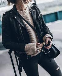Pin By Alan M On Jacket Moto Jacket Street Style Leather Jacket Outfits Jacket Outfits