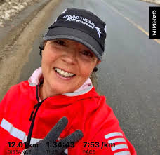 Run photos from Killarney Lake in torrential rain