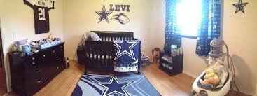 Show off your nfl team pride and decorate your space with dallas cowboys home, office shop a wide selection of cowboys flags, banners, and many other wall hangings including a wall clock that are great for hanging up in your game room, man. Pin By Emily Costner On Dallas Cowboys Nursery Dallas Cowboys Nursery Cowboy Nursery Baby Boy Nursery Sports