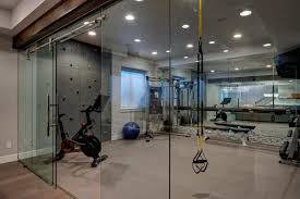 From a place to store yoga mats to a weight rack to a rock climbing wall, this state of the art space is perfect for exercise. Home Gym Designs That Will Make You Wanna Sweat