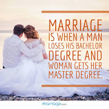 Officers seek masters degrees, enlisted people seek associate degrees, bachelor's degrees and some master's degrees. Marriage Quotes Marriage Is When A Man Loses His Bachelor
