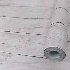 Black And White Adhesive Contact Paper This Vintage Wood Shabby Chic Wall Paper Has A Neutral But Textured Look Peel And Stick Wallpaper Wood Wallpaper Contact Paper