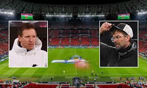 Schot met links van mohamed salah (liverpool) vanuit het midden van het strafschopgebied in de rechterbenedenhoek. Budapest Lined Up As Possible Host Of Liverpool S Clash With Rb Leipzig Daily Mail Online