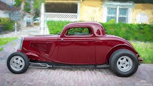 Image result for Bordeaux Maroon 1934 GMC