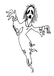 Malvorlage Halloween Geist Kostenlose Ausmalbilder Zum Ausdrucken