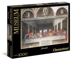 Sprachraum meist nur verkürzt das abendmahl genannt, ist eines der berühmtesten wandgemälde der welt. Puzzle Das Abendmahl Online Kaufen 1000 Teile Puzzle Von Clementoni